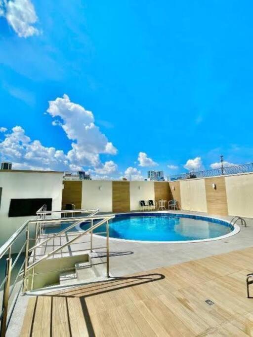 Flat Com Vista Teatro Amazonas Apartment มาเนาส์ ภายนอก รูปภาพ