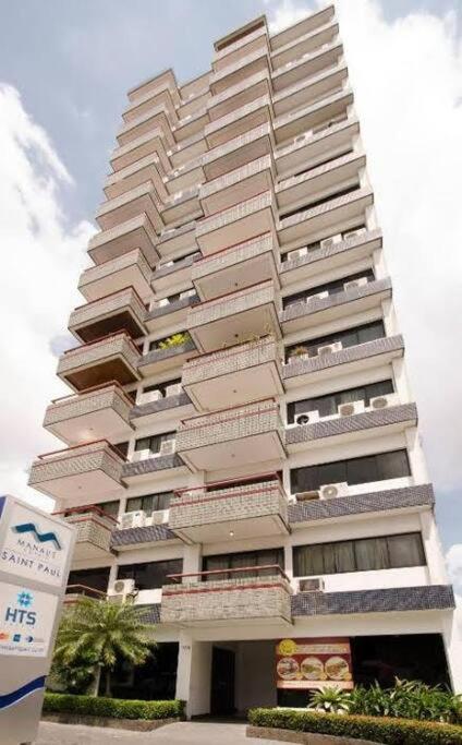 Flat Com Vista Teatro Amazonas Apartment มาเนาส์ ภายนอก รูปภาพ